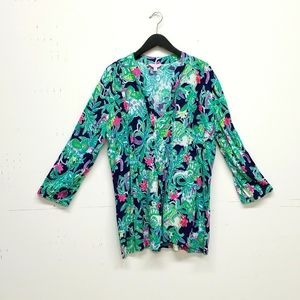 Super pretty Lilly Pulitzer Blouse